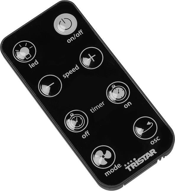 Actual product image Tristar VE-5882 Statief ventilator Fluisterstille DC Motor 6 snelheidsinstellingen (56.34 dB)