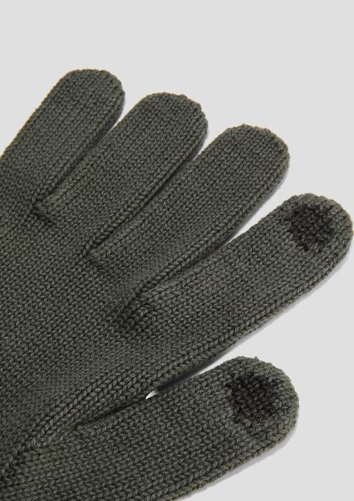 Image du produit s.Oliver Handschuhe Strickhandschuhe aus Baumwolle (1)