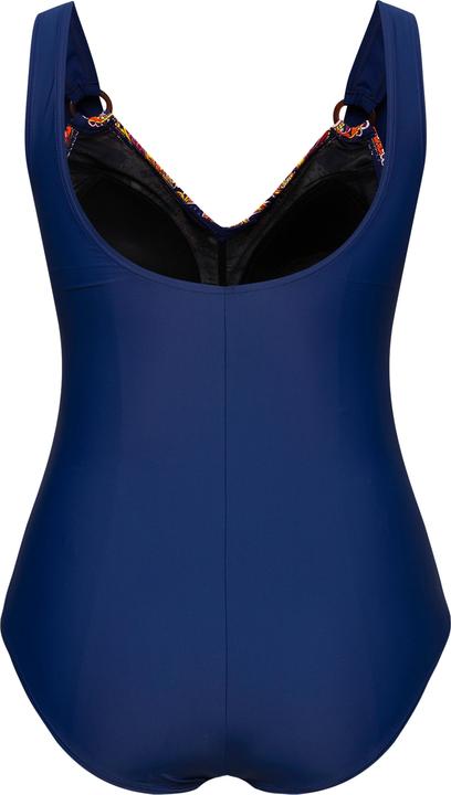 Produktbild Ulla Popken Badeanzug, Paisley, Softcups, Vorderfutter, recycelt (62)