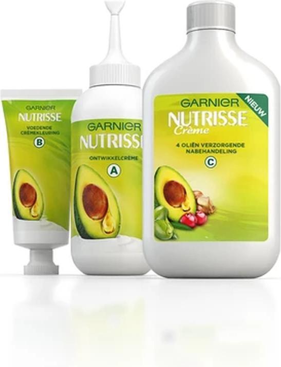 Image du produit Garnier Crème colorante pour cheveux Nutrisse 46 Deep Red (46 Rouge profond)