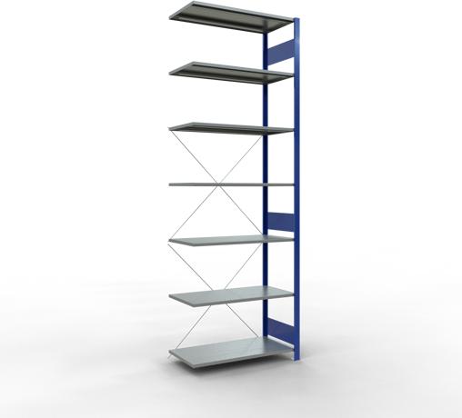 Actual product image Schulte Lagertechnik MULTIplus85 boltless bay system with cross brace