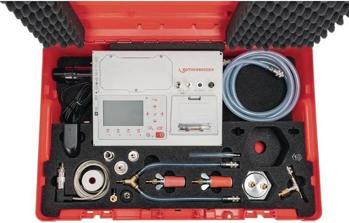 Actual product image Rothenberger Pressure/leakage meter ROTEST GW Professional Working range up to 20 bar