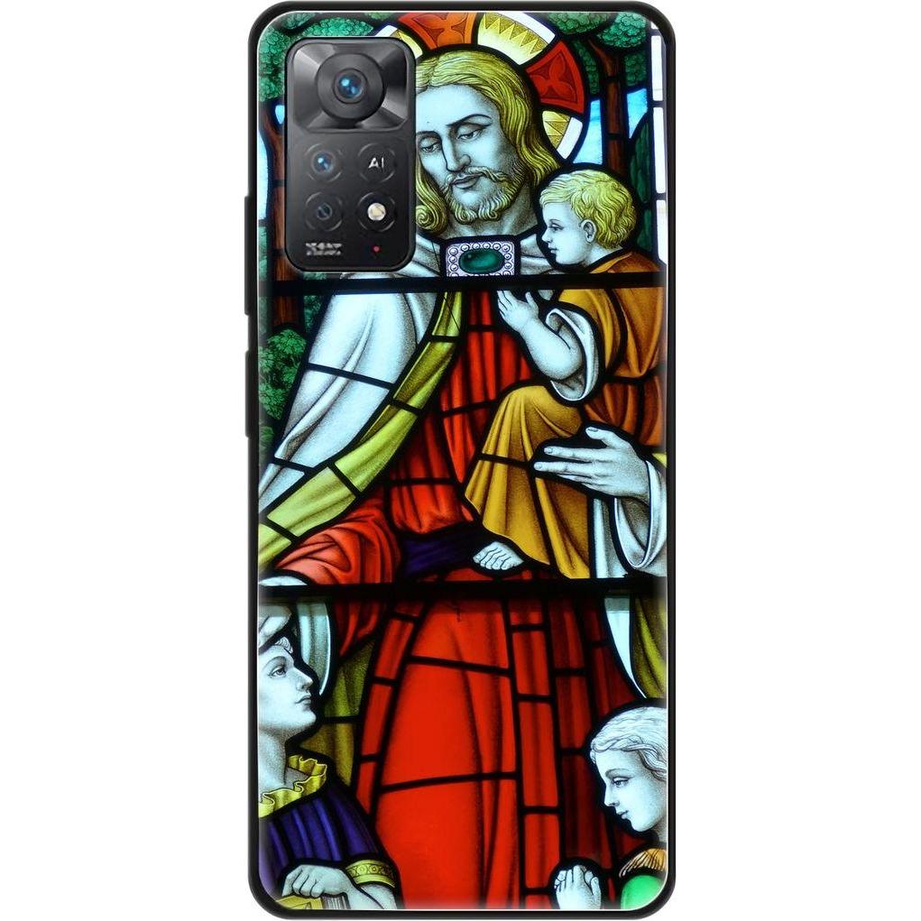 Thumbnail - König Design Hülle Handy Schutz für Xiaomi Redmi Note 11 Pro 5G Case Cover Tasche Bumper TPU (Xiaomi Redmi Note 11 Pro 5...