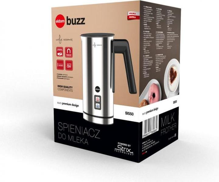 Productafbeelding Eldom SI550 Melkopschuimer Automatische Melkopschuimer Roestvrij Staal (240 ml)