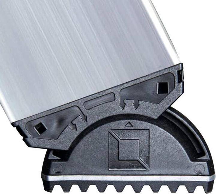 Produktbild Munk Sprossen-Mehrzweckleiter 2-teilig mit nivello-Traverse 2x8 Sprossen (Mehrzweckleiter, 418 cm)