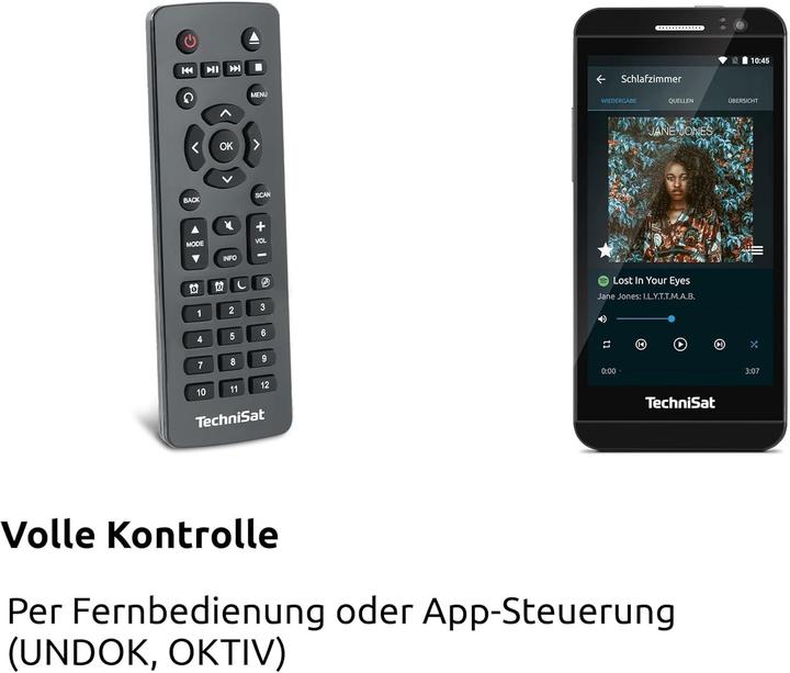 Actual product image TechniSat DigitRadio 602 (DAB+, FM, KW, Web radio, Bluetooth, Wi-Fi)