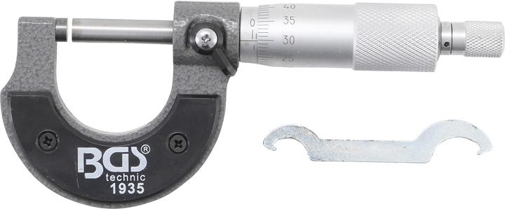 Immagine prodotto BGS Micrometro Precisione 0,01 mm 0 - 25 mm
