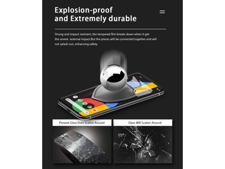 Image du produit Screenguard Google Pixel 5 Full Screen Protective Glass 2.5D 9H (1 pièce(s), Google Pixel 5)