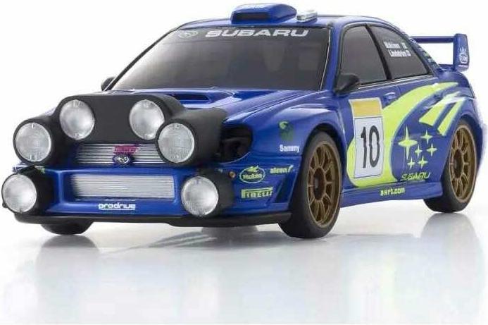 Image du produit Kyosho Mini-Z MA020 Subaru Impreza WRC 2002 Blanc, ARTR (Presque prêt à être conduite)