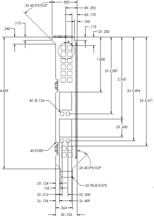 Actual product image Brocade Broadcom P210P - Network Adapter - PCIe 3.0 x8 (Mini PCI Express, PCI-E x8)