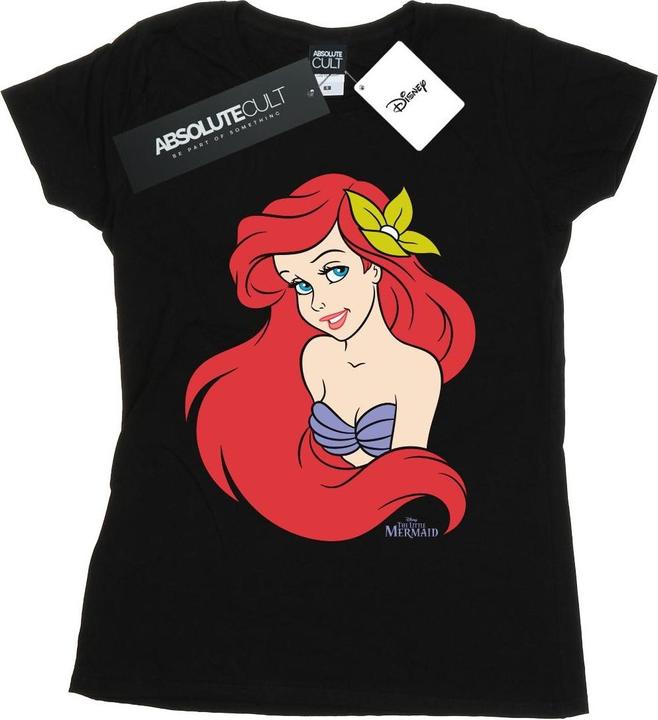 Immagine prodotto Disney The Little Mermaid Close Up Maglietta Donna (L)