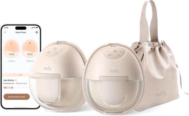 eufy Baby S1 Draagbare Borstkolf â€“ Breast Pump â€“ Verwarmingstechnologie â€“