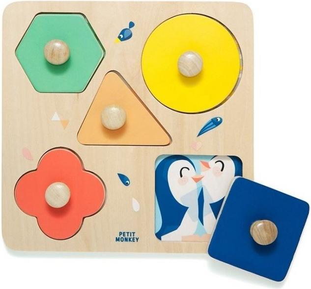 Immagine prodotto Petit Monkey Gioco del chiodo "Un giorno allo zoo