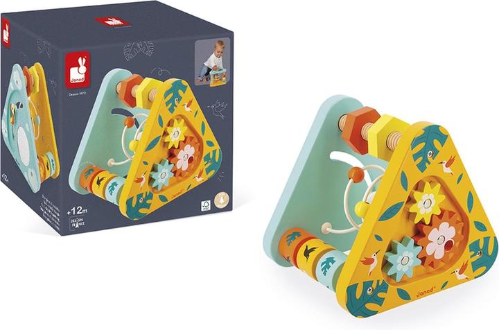 Actual product image Janod Tropics MultiActivityTriangle FSC