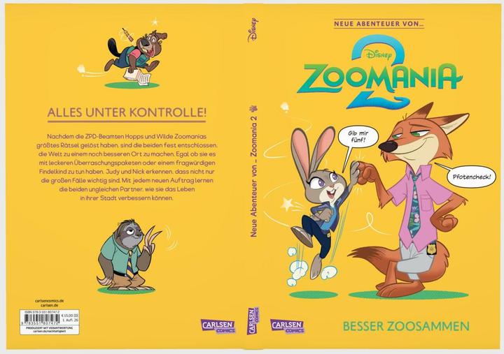 Produktbild Neue Abenteuer von...: Zoomania 2 (Deutsch, Joe Caramagna, Stefanie Walther-Kotzé, 2026)