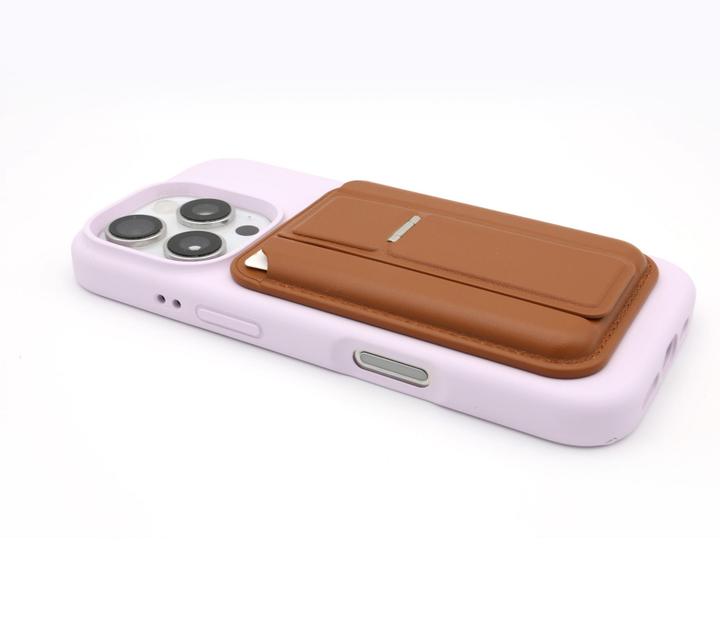 Actual product image Rabbiter MagCardStand brown