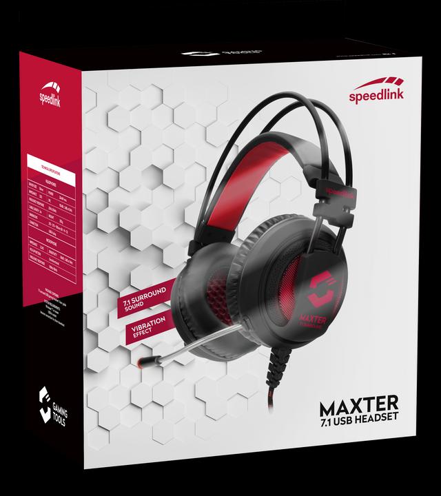 Produktbild Speedlink MAXTER 7.1 Surround USB (Kabelgebunden)