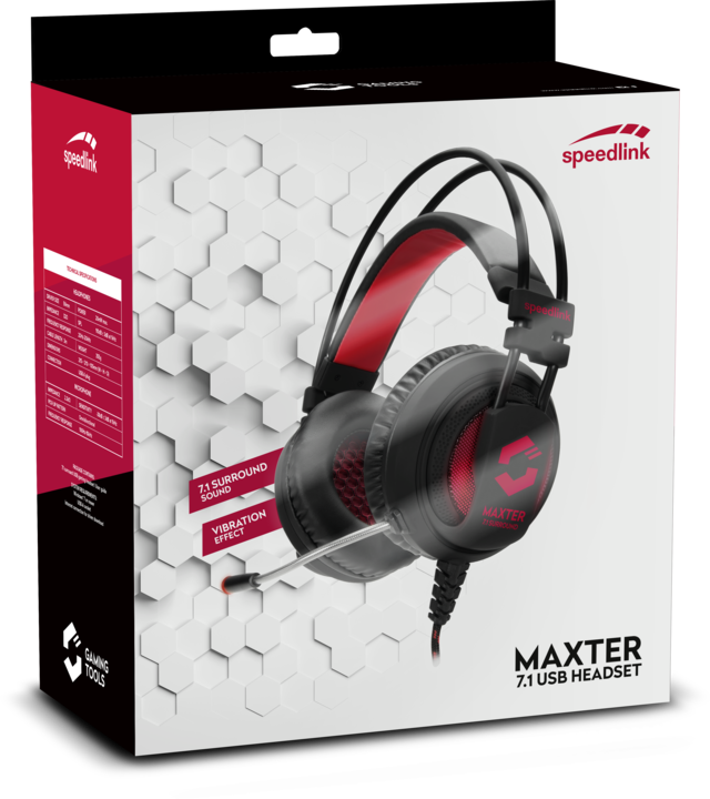 Produktbild Speedlink MAXTER 7.1 Surround USB (Kabelgebunden)