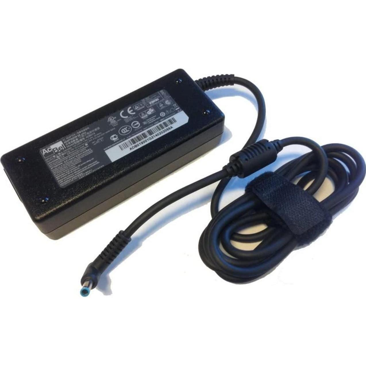 HP ADAPTER 90W-3P 4.5Mm Blue (90 W), Notebook Netzteil, Schwarz