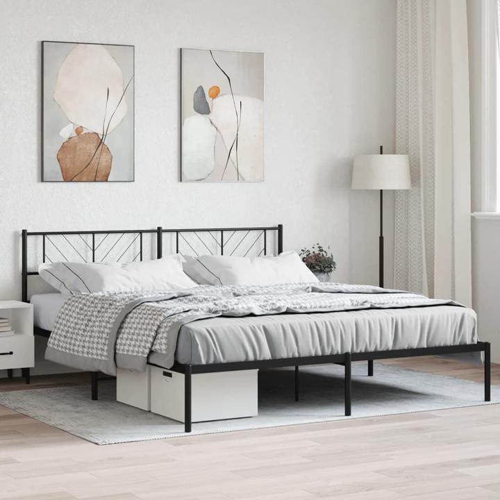 Produktbild vidaXL Metall Bettgestell (180 x 200 cm)