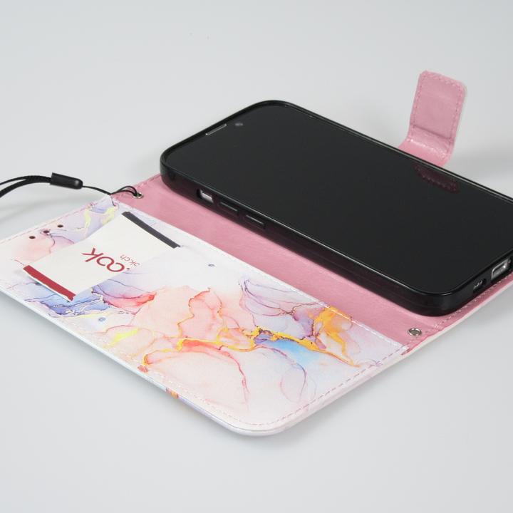 Produktbild PhoneLook Hülle Flip Wallet Liquid Color mit Magnet Verschluss Sunrise (Apple iPhone 13 Pro)