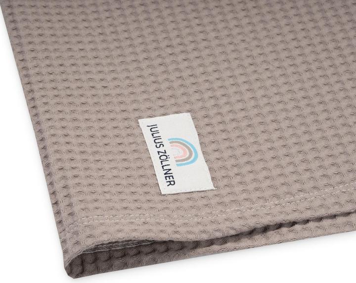 Actual product image Julius Zöllner Loop Comfy cover for Softy changing mat, waffle piqué nougat