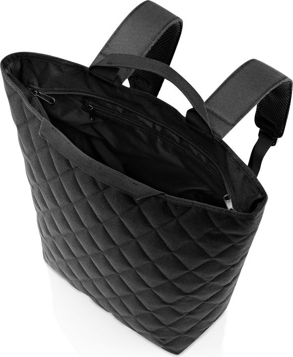 Image du produit reisenthel Sac Shopper-Backpack Rhombus Noir (16 l)