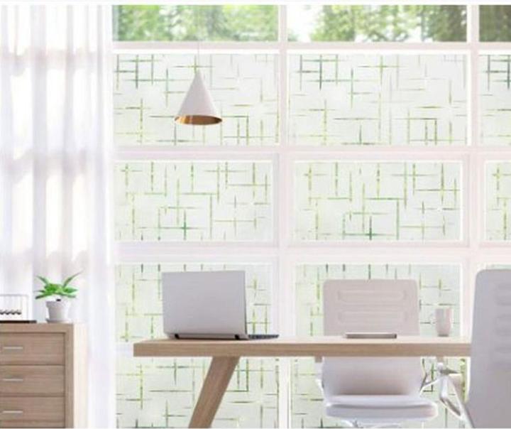 Actual product image Werkstein Fensterfolie Statisch Sichtschutzfolie Anti-UV (90 x 200 cm)