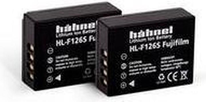 Actual product image Hähnel HL-F126S, 2 camera battery replaces original battery NP-W126 7.2 V 1130 mAh (Camera battery)