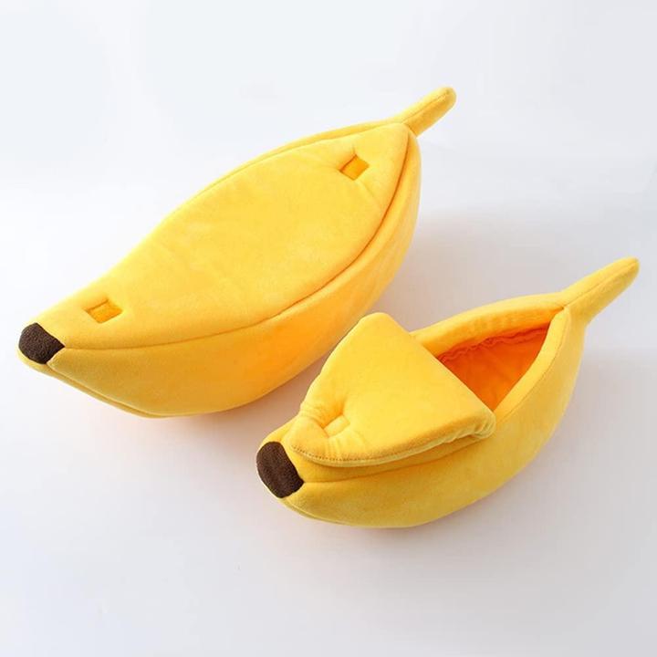 Actual product image JTI Banana-shaped cat basket (Cat)
