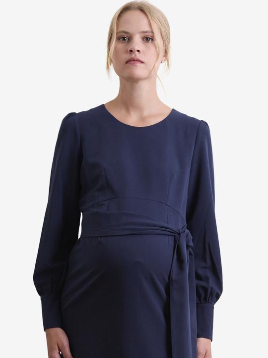 Actual product image Vertbaudet Festive maternity dress with belt (34)