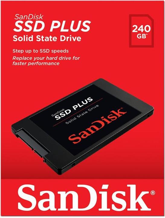 Productafbeelding SanDisk SSD Plus (240 GB, 2.5")