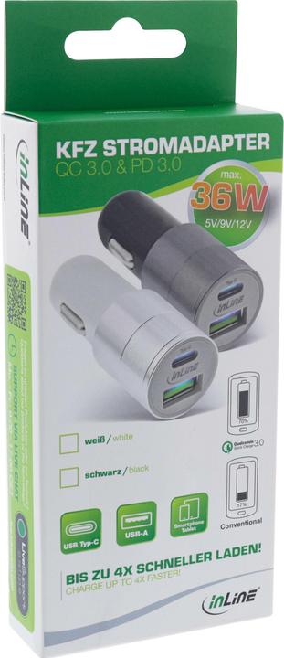 Actual product image InLine USB Car Power Adapter