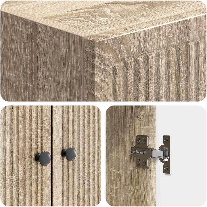 Actual product image vidaXL Möbelset (34.50 x 34.50 x 90 cm)