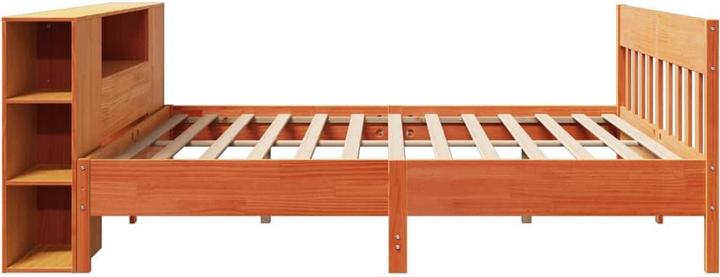 Image du produit vidaXL Bett mit Regal (200 x 200 cm)