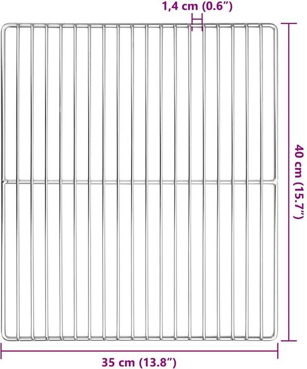Image du produit vidaXL Hitzebeständiger Rost