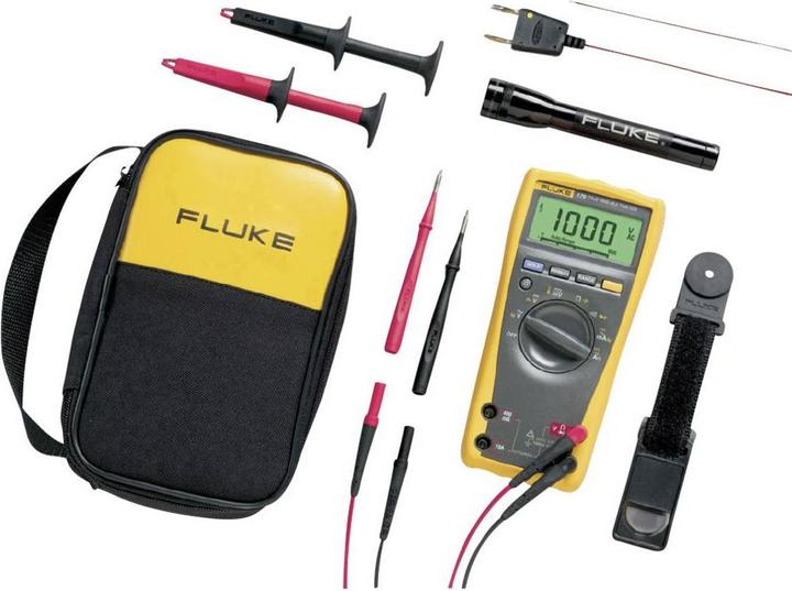Actual product image Fluke 179/MAG2 KIT Hand-held multimeter calibrated (ISO) (CAT III 1000V)