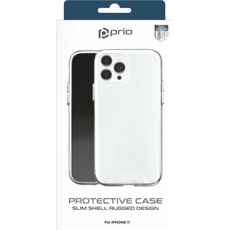 prio Protective Case (Apple iPhone 11), Smartphone Hülle, Transparent