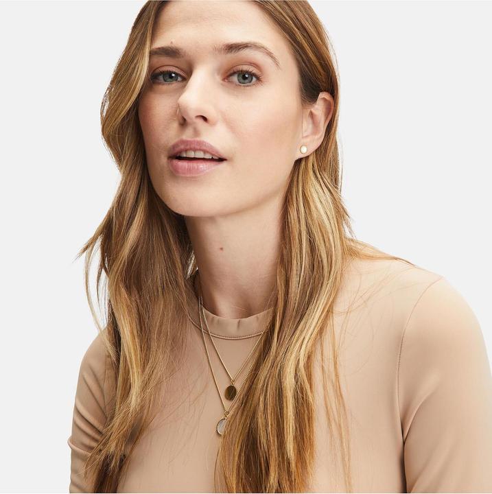 Immagine prodotto Tamaris Graziosi orecchini di madreperla placcati in oro Mop Coin TJ-0429-E-07 (Acciaio inossidabile)