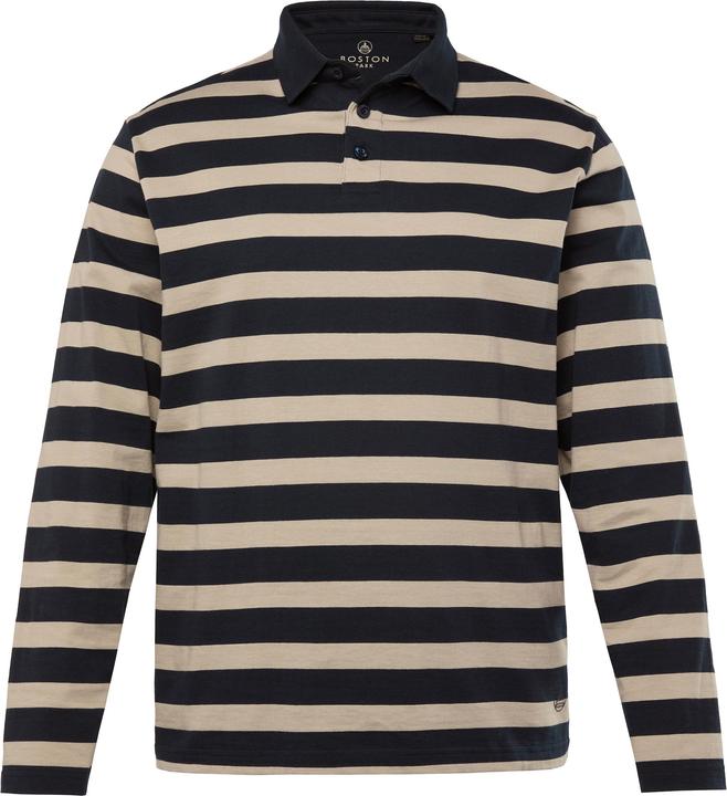 Actual product image Boston Park Poloshirt, Langarm, Ringel, bis 84/86 (60)