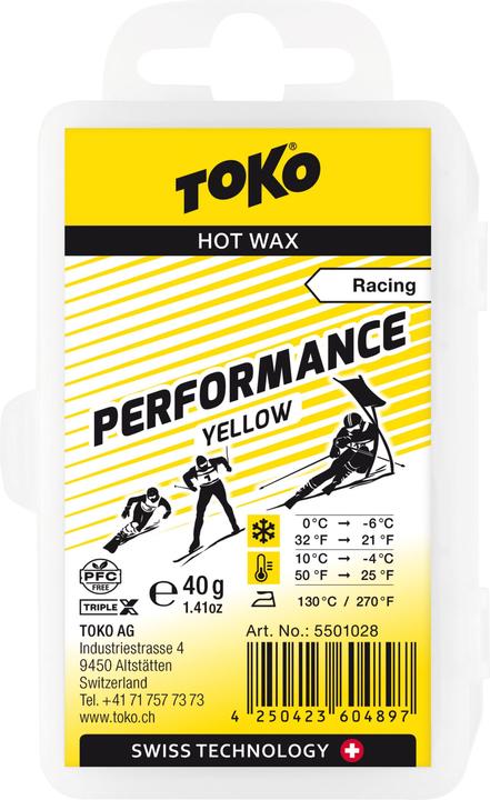 Toko Wax Performance Yellow 40 g