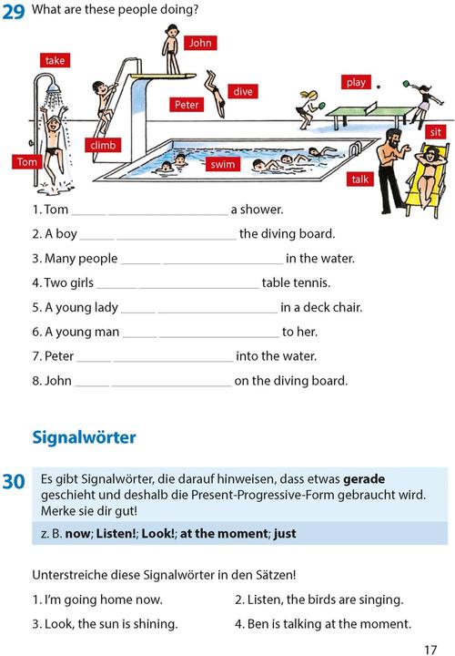 Actual product image Present: Progressive & Simple Englisch 5. Klasse (German, Ludwig Waas, Martina Knapp, Rainer Thiele, 2022)