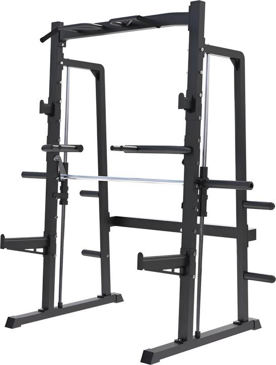 Gorilla Sports Half Rack Smith Machine