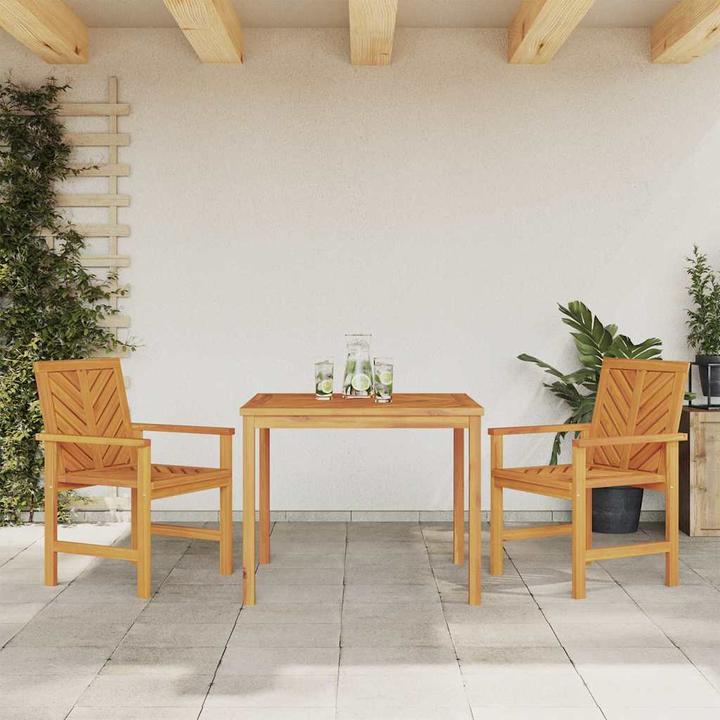 Produktbild vidaXL Garten Essgruppe (90 x 90 x 74 cm)