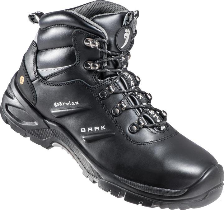 Image du produit Baak Botte de sécurité Harrison taille 40 noire S3 SRC ESD EN ISO 20345 cuir lisse (S3, 40)
