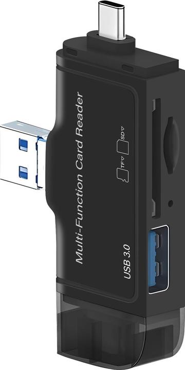 Produktbild LinQ SD/microSD/USB3.0 Multi-Reader (USB 3.0)