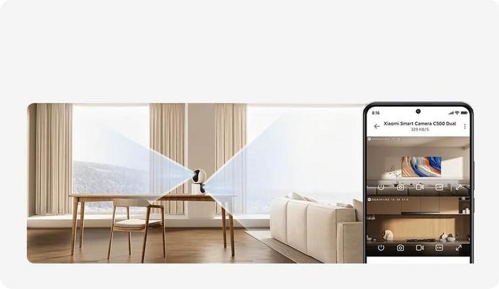 Produktbild Xiaomi Smart Camera C500 Dual (2560 x 1440 Pixels)