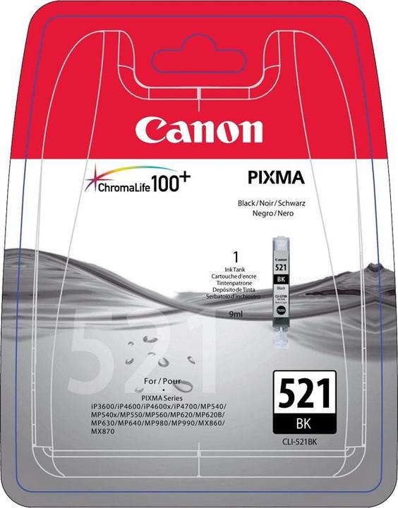 Immagine prodotto Canon Cli-521bk (FC)
