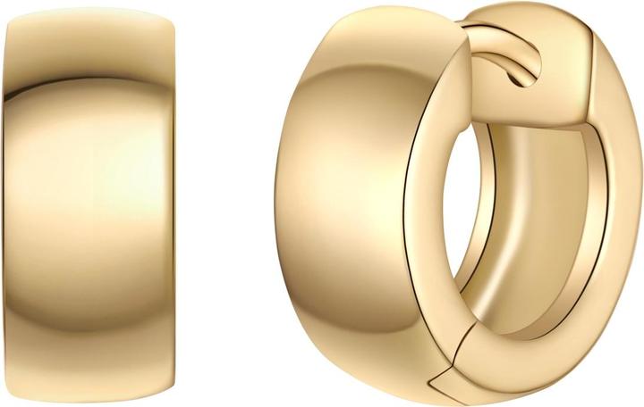 Actual product image Glanzstücke München Creolen Sterling Silber gelbgold - 38274 (Sterling Silver)