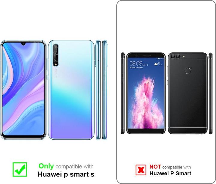 Image du produit Cadorabo Coque pour Huawei P SMART S universel avec Clip (Huawei P Smart S)